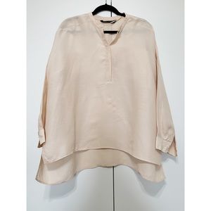 Zara peach long sleeve tunic.